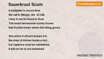 Herbert Nehrlich - Sauerkraut Scum