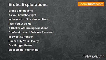 Peter LeBuhn - Erotic Explorations