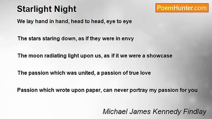 Michael James Kennedy Findlay - Starlight Night