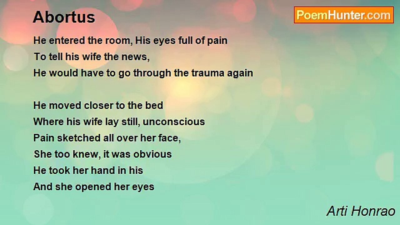 Arti Honrao - Abortus