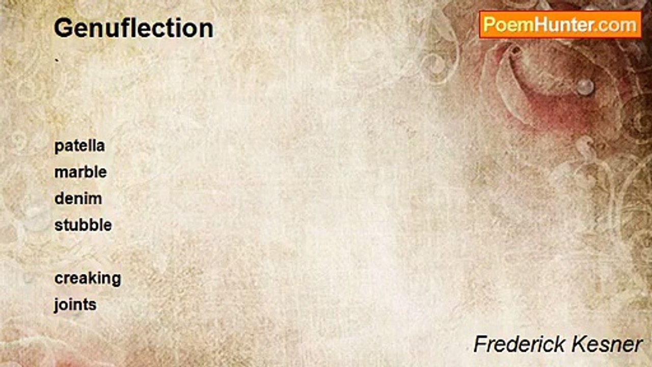 Frederick Kesner - Genuflection