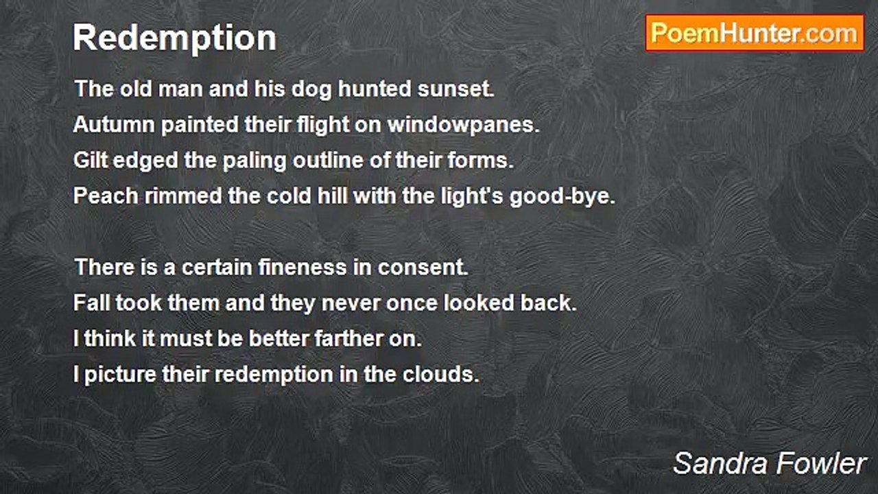 Sandra Fowler - Redemption