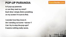 Mary Nagy - POP-UP PARANOIA