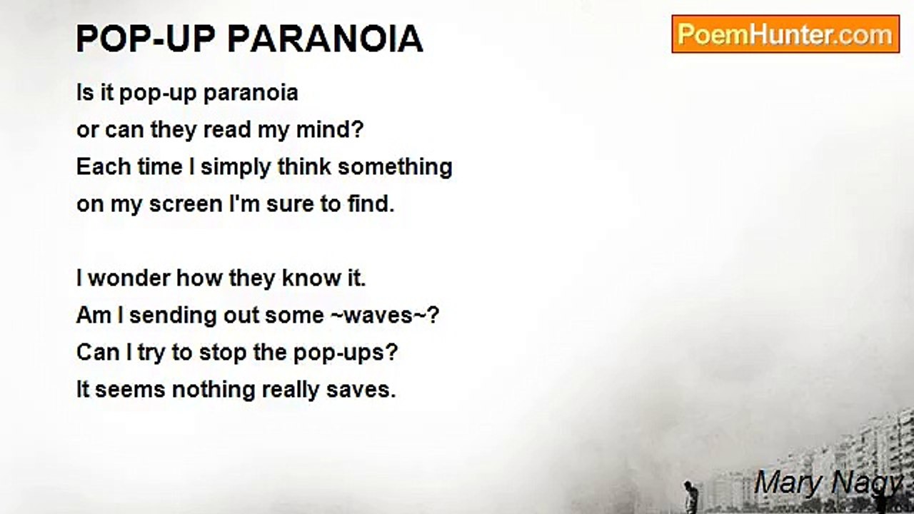 Mary Nagy - POP-UP PARANOIA