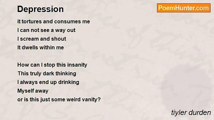 tiyler durden - Depression