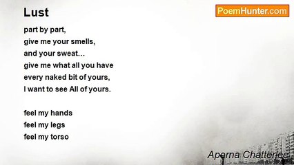 Aparna Chatterjee - Lust