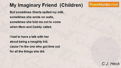 C.J. Heck - My Imaginary Friend  (Children)