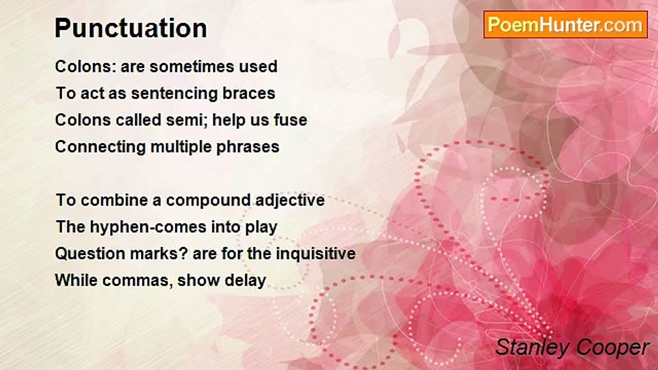 Stanley Cooper - Punctuation