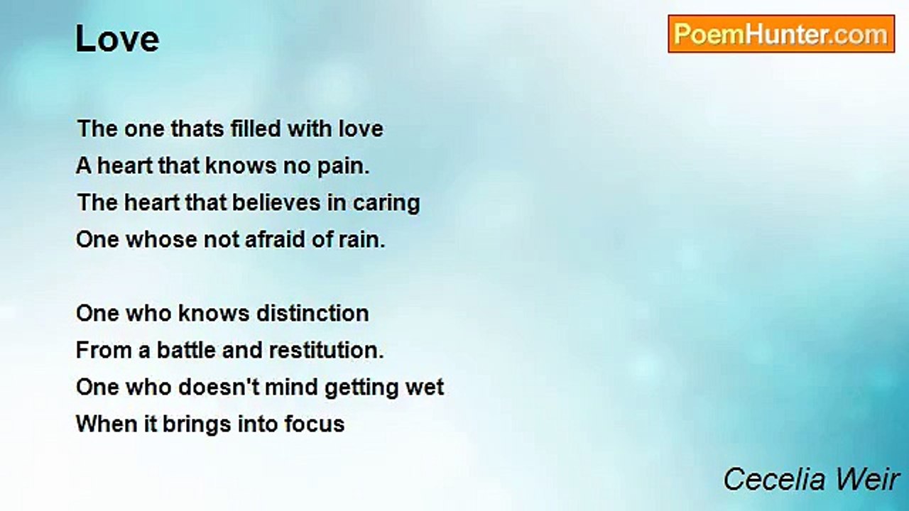 Cecelia Weir - Love
