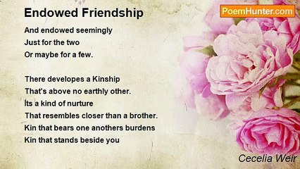 Cecelia Weir - Endowed Friendship
