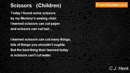 C.J. Heck - Scissors   (Children)