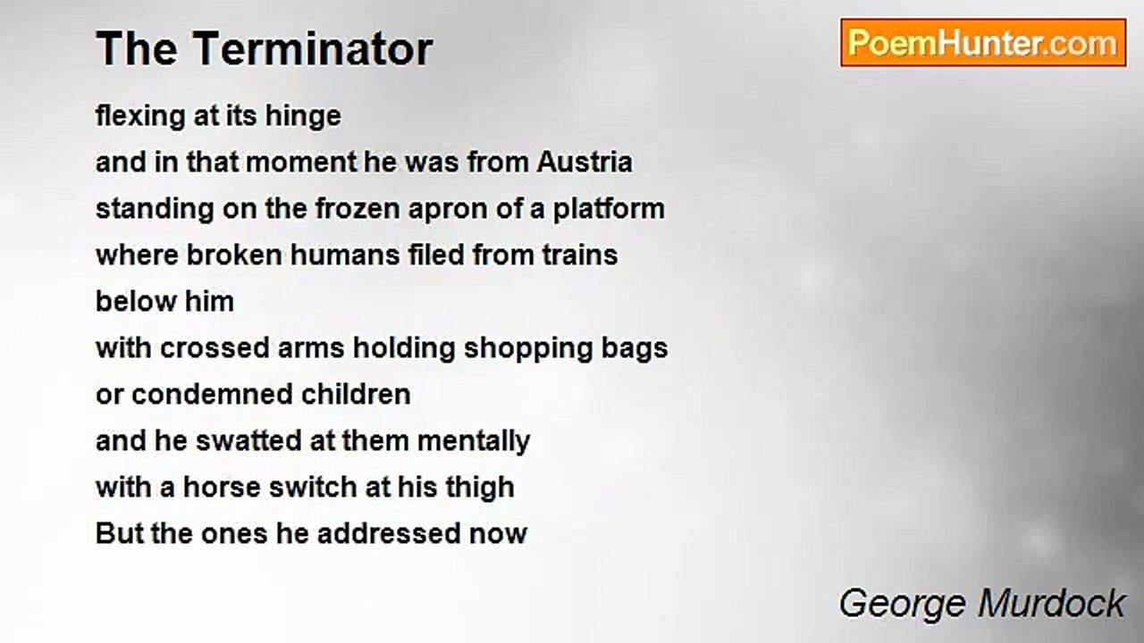 George Murdock - The Terminator