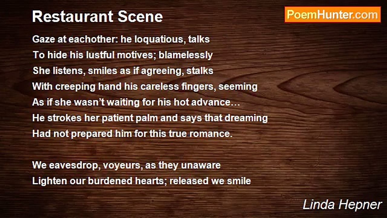 Linda Hepner - Restaurant Scene