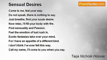 Taija Nichole Hoover - Sensual Desires