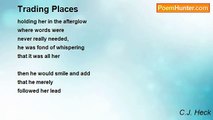 C.J. Heck - Trading Places