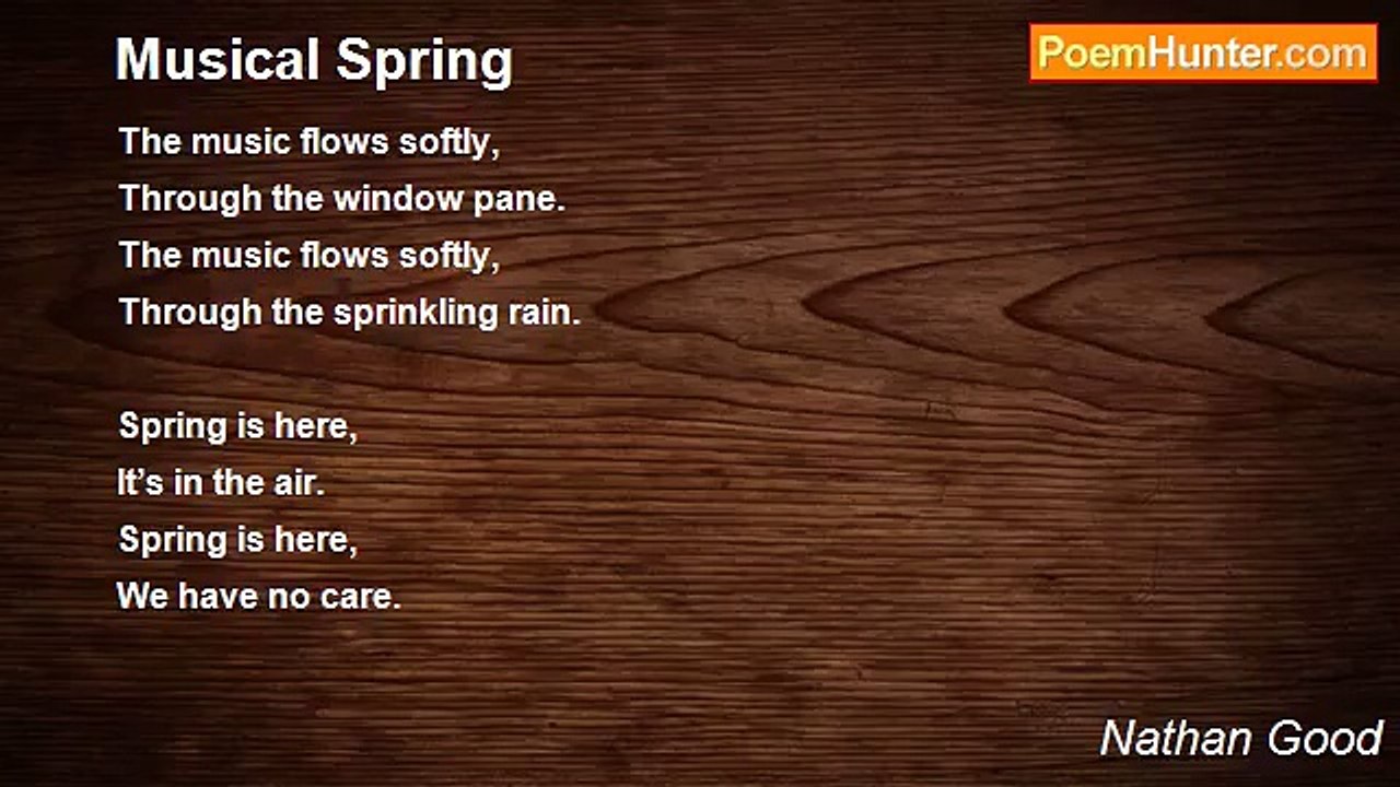 Nathan Good - Musical Spring