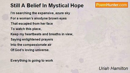 Uriah Hamilton - Still A Belief In Mystical Hope