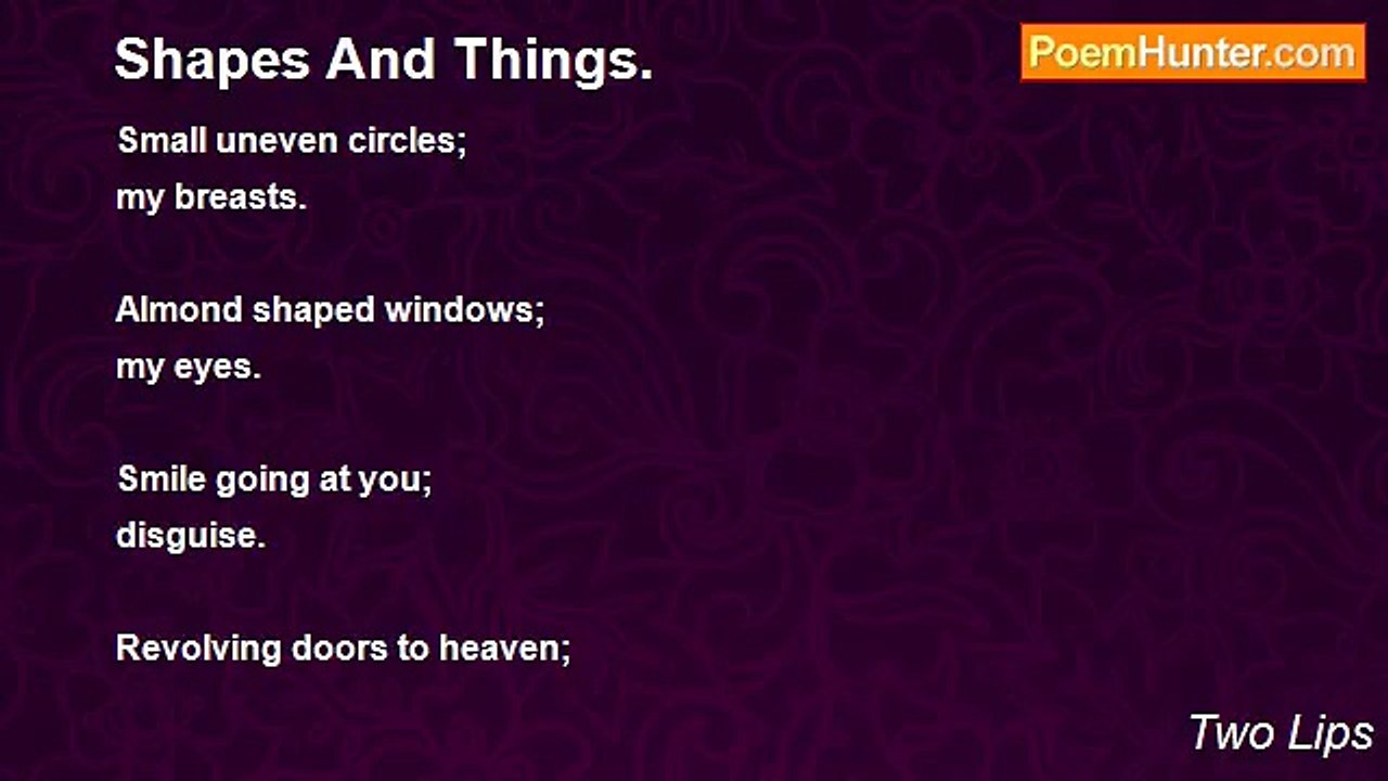 Two Lips - Shapes And Things.