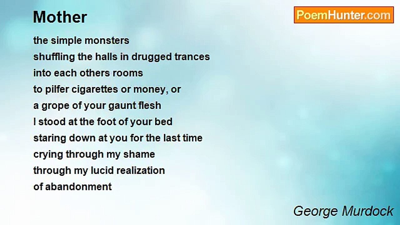 George Murdock - Mother