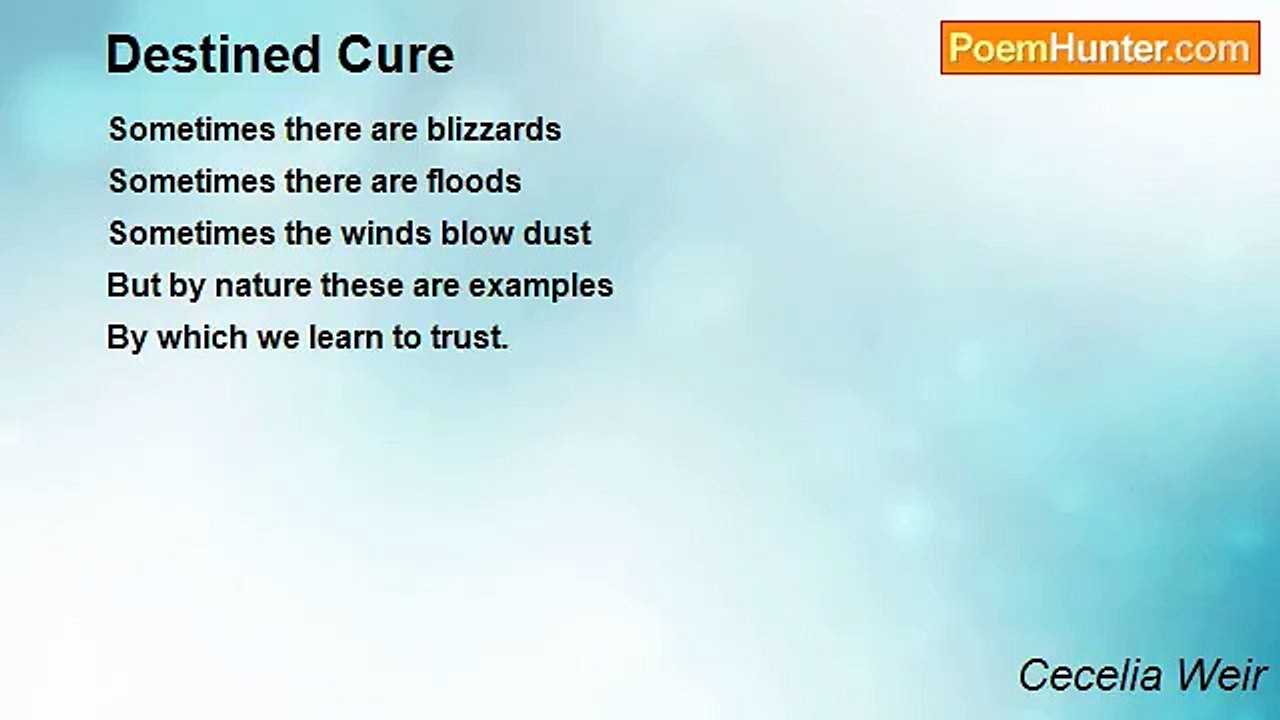 Cecelia Weir - Destined Cure