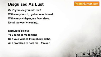 Elya Thorn - Disguised As Lust
