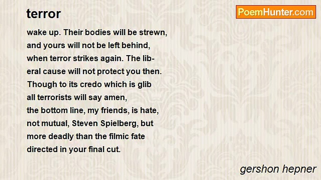 gershon hepner - terror