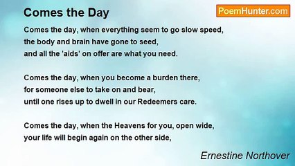 Ernestine Northover - Comes the Day