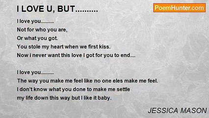 JESSICA MASON - I LOVE U, BUT..........