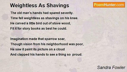 Sandra Fowler - Weightless As Shavings