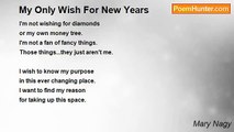 Mary Nagy - My Only Wish For New Years