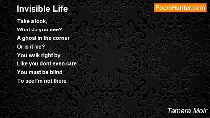 Tamara Moir - Invisible Life