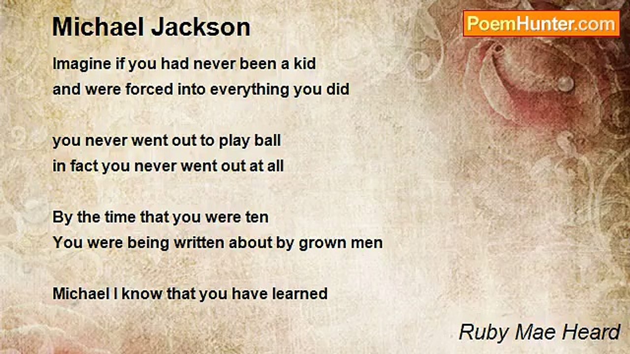Ruby Mae Heard - Michael Jackson