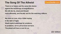 Bill Mitton - The Song Of The Atheist