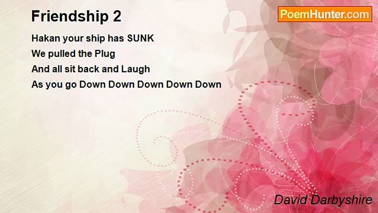 David Darbyshire - Friendship 2
