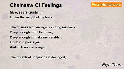 Elya Thorn - Chainsaw Of Feelings