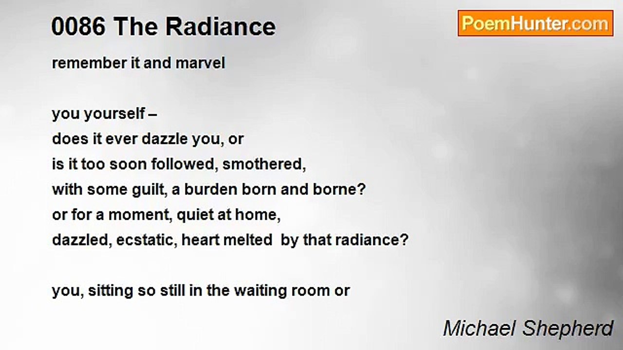 Michael Shepherd - 0086 The Radiance