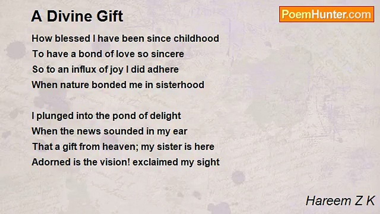 Hareem Z K - A Divine Gift