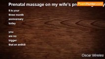 Oscar Mireles - Prenatal massage on my wife’s protruding body