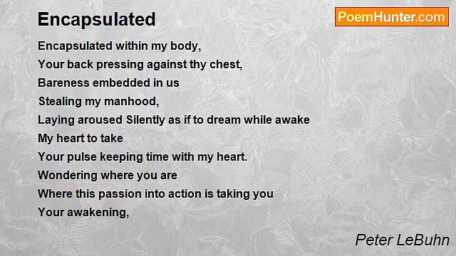 Peter LeBuhn - Encapsulated