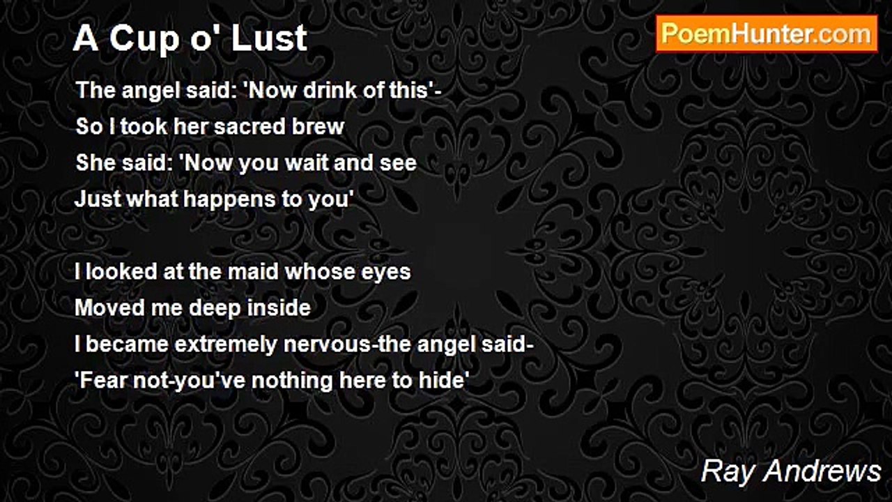 Ray Andrews - A Cup o' Lust