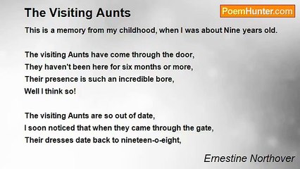 Ernestine Northover - The Visiting Aunts