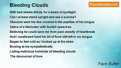 Face Butter - Bleeding Clouds