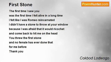 Theorem The Truth Serum - First Stone