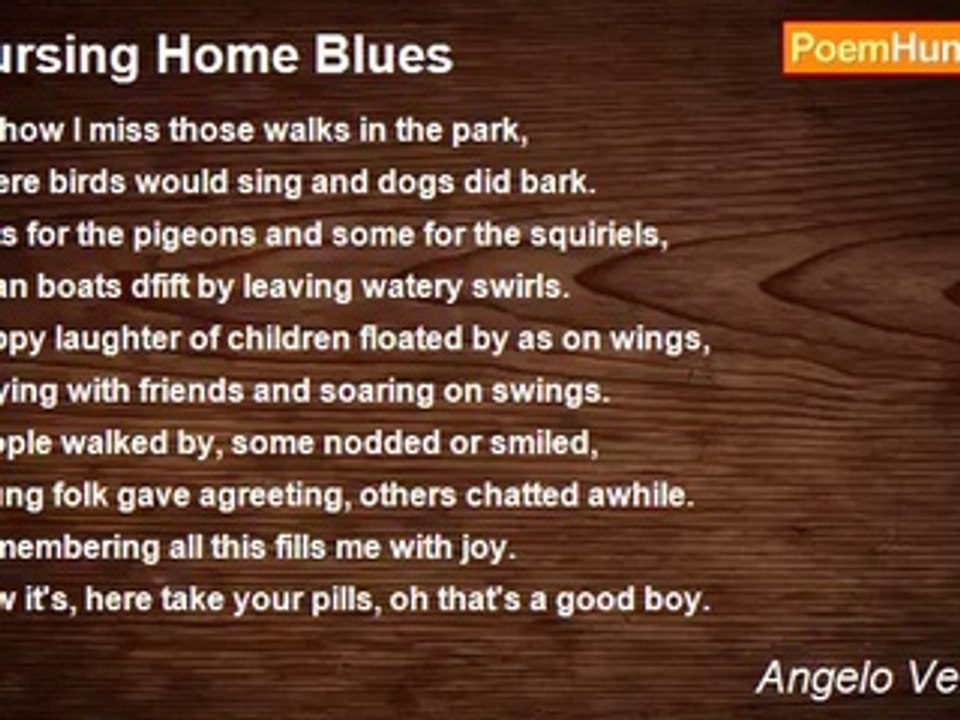 Angelo Ventresco - Nursing Home Blues