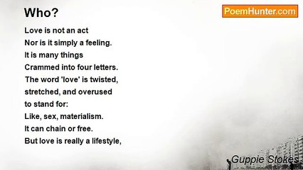 Guppie Stokes - Who?