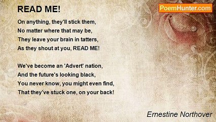 Ernestine Northover - READ ME!