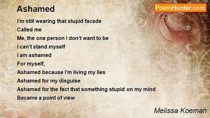 Melissa Koeman - Ashamed