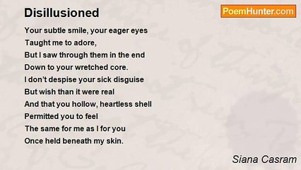 Siana Casram - Disillusioned