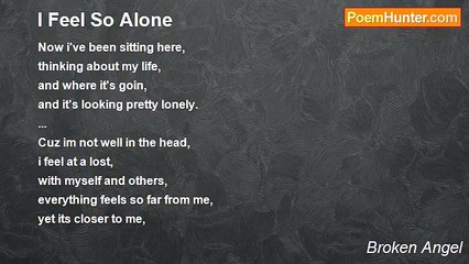 Broken Angel - I Feel So Alone