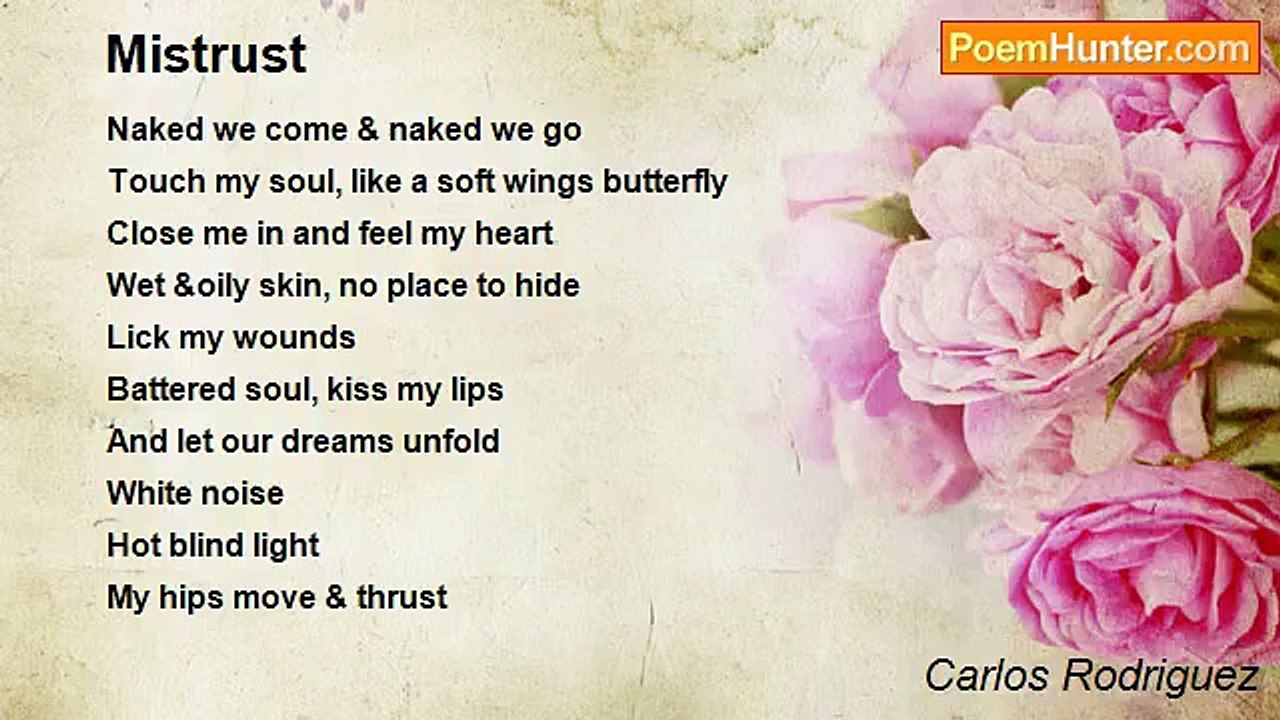 Carlos Rodriguez - Mistrust